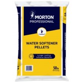 Morton WS50 Salt Water Softener Pellets - 50 Pound Bag, 49 Bags per Pallet (Pallet Only)